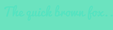 Image with Font Color 56E3C0 and Background Color 6BE3BF